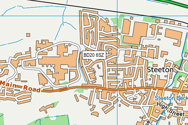 BD20 6SZ map - OS VectorMap District (Ordnance Survey) BD20 6SZ map - OS VectorMap District (Ordnance Survey)