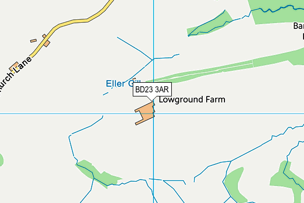 BD23 3AR map - OS VectorMap District (Ordnance Survey) BD23 3AR map - OS VectorMap District (Ordnance Survey)