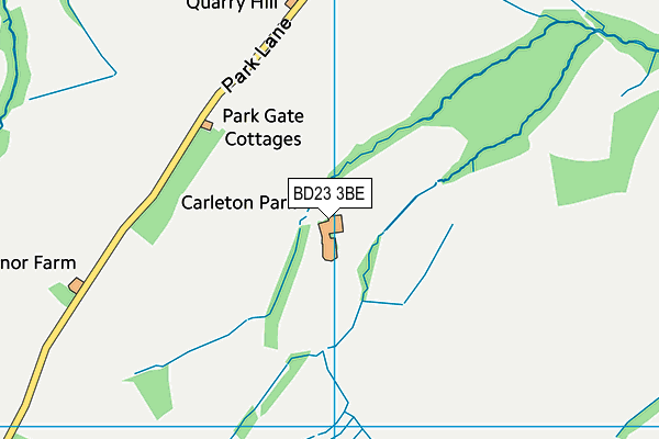 BD23 3BE map - OS VectorMap District (Ordnance Survey) BD23 3BE map - OS VectorMap District (Ordnance Survey)