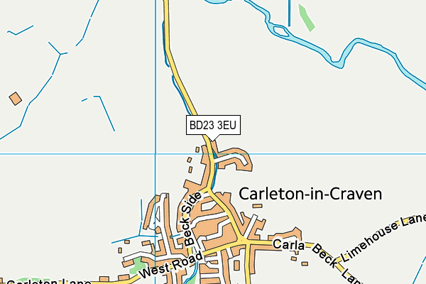 BD23 3EU map - OS VectorMap District (Ordnance Survey) BD23 3EU map - OS VectorMap District (Ordnance Survey)
