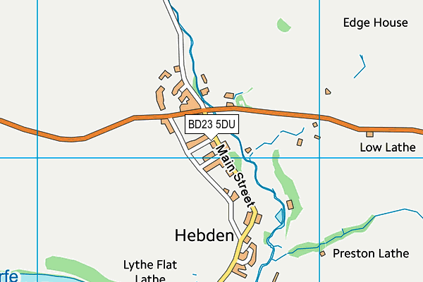 BD23 5DU map - OS VectorMap District (Ordnance Survey) BD23 5DU map - OS VectorMap District (Ordnance Survey)