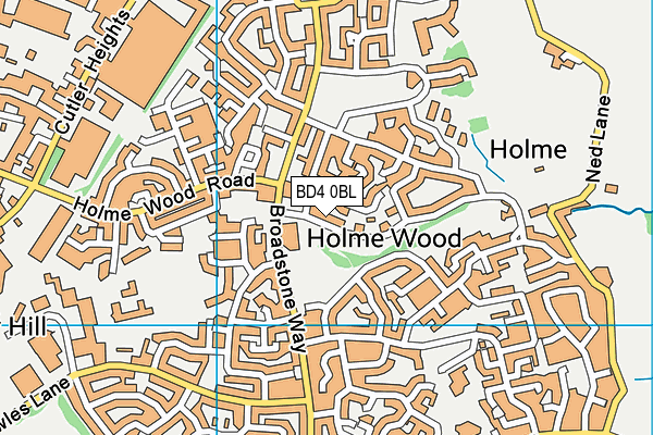 BD4 0BL map - OS VectorMap District (Ordnance Survey) BD4 0BL map - OS VectorMap District (Ordnance Survey)