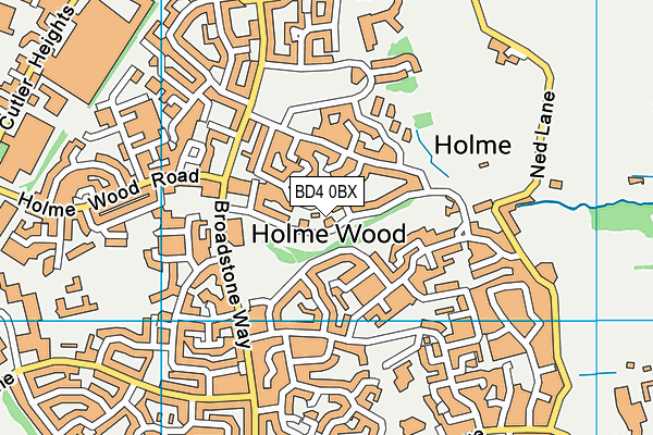 BD4 0BX map - OS VectorMap District (Ordnance Survey) BD4 0BX map - OS VectorMap District (Ordnance Survey)