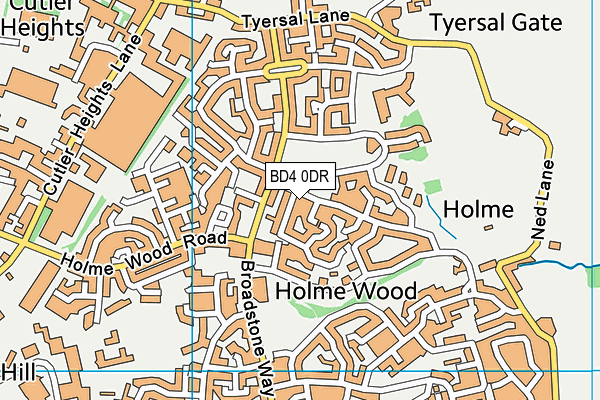 BD4 0DR map - OS VectorMap District (Ordnance Survey) BD4 0DR map - OS VectorMap District (Ordnance Survey)