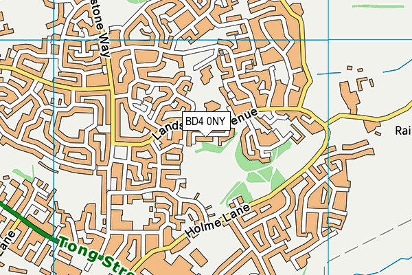 BD4 0NY map - OS VectorMap District (Ordnance Survey) BD4 0NY map - OS VectorMap District (Ordnance Survey)