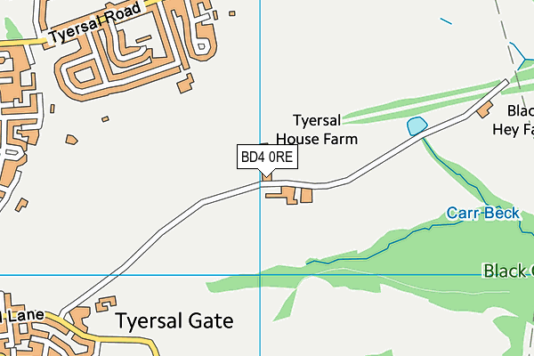 BD4 0RE map - OS VectorMap District (Ordnance Survey) BD4 0RE map - OS VectorMap District (Ordnance Survey)