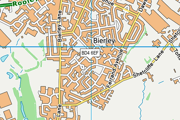 BD4 6EF map - OS VectorMap District (Ordnance Survey) BD4 6EF map - OS VectorMap District (Ordnance Survey)