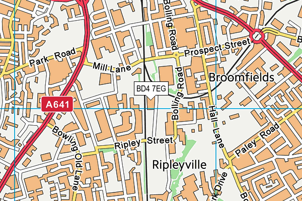 BD4 7EG map - OS VectorMap District (Ordnance Survey) BD4 7EG map - OS VectorMap District (Ordnance Survey)