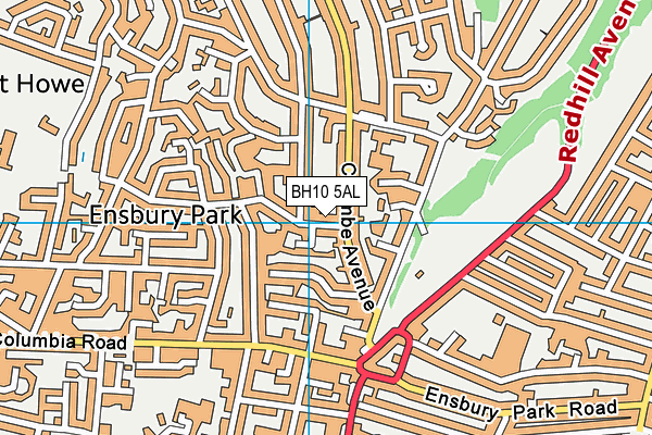 BH10 5AL map - OS VectorMap District (Ordnance Survey) BH10 5AL map - OS VectorMap District (Ordnance Survey)