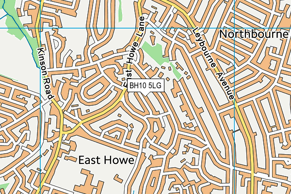 BH10 5LG map - OS VectorMap District (Ordnance Survey) BH10 5LG map - OS VectorMap District (Ordnance Survey)