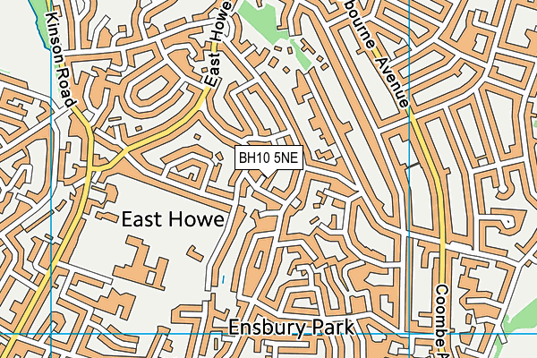 BH10 5NE map - OS VectorMap District (Ordnance Survey) BH10 5NE map - OS VectorMap District (Ordnance Survey)