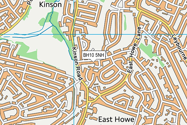 BH10 5NH map - OS VectorMap District (Ordnance Survey) BH10 5NH map - OS VectorMap District (Ordnance Survey)