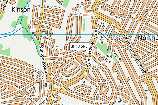 BH10 5NJ map - OS VectorMap District (Ordnance Survey) BH10 5NJ map - OS VectorMap District (Ordnance Survey)