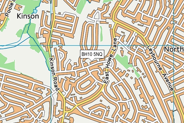 BH10 5NQ map - OS VectorMap District (Ordnance Survey) BH10 5NQ map - OS VectorMap District (Ordnance Survey)
