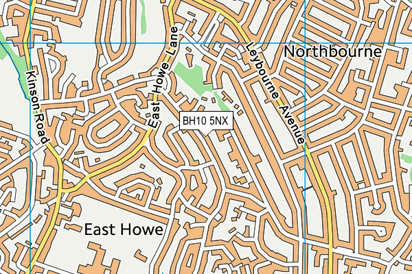 BH10 5NX map - OS VectorMap District (Ordnance Survey) BH10 5NX map - OS VectorMap District (Ordnance Survey)