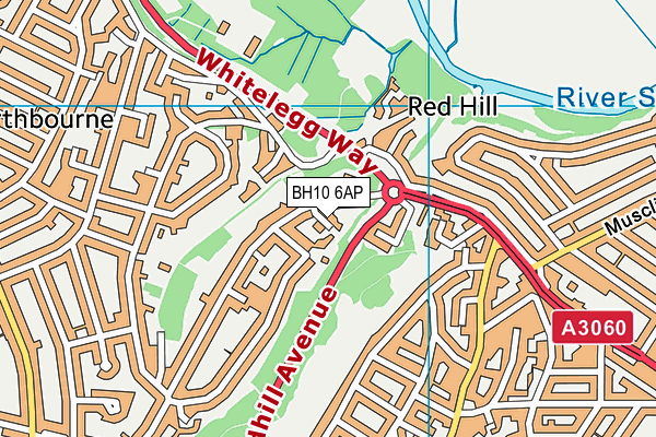 BH10 6AP map - OS VectorMap District (Ordnance Survey) BH10 6AP map - OS VectorMap District (Ordnance Survey)