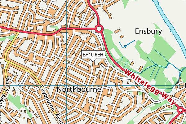 BH10 6EH map - OS VectorMap District (Ordnance Survey) BH10 6EH map - OS VectorMap District (Ordnance Survey)