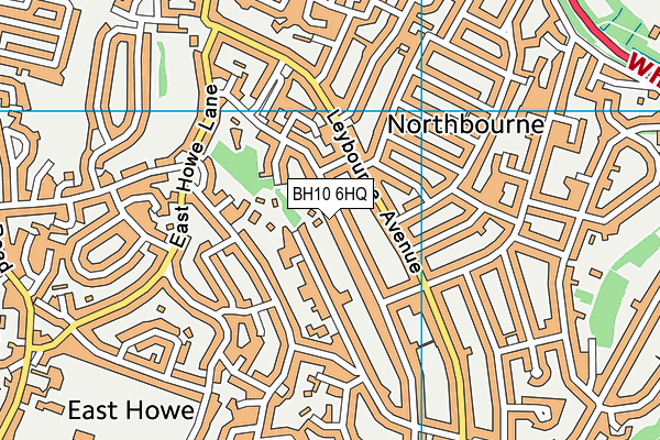 BH10 6HQ map - OS VectorMap District (Ordnance Survey) BH10 6HQ map - OS VectorMap District (Ordnance Survey)