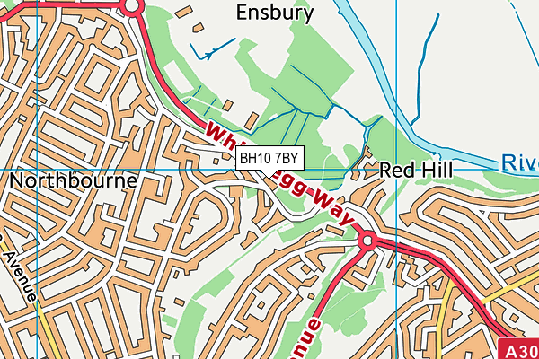 BH10 7BY map - OS VectorMap District (Ordnance Survey) BH10 7BY map - OS VectorMap District (Ordnance Survey)