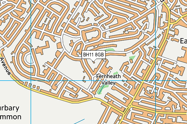 BH11 8GB map - OS VectorMap District (Ordnance Survey) BH11 8GB map - OS VectorMap District (Ordnance Survey)