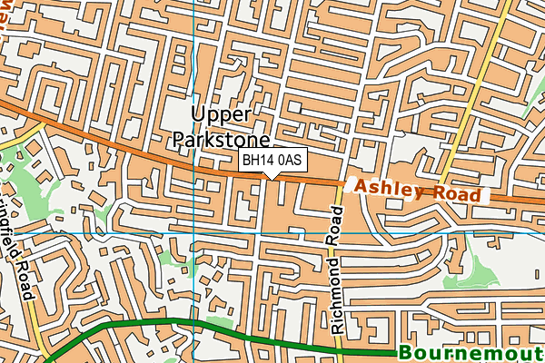 BH14 0AS map - OS VectorMap District (Ordnance Survey) BH14 0AS map - OS VectorMap District (Ordnance Survey)