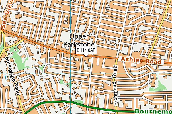 BH14 0AT map - OS VectorMap District (Ordnance Survey) BH14 0AT map - OS VectorMap District (Ordnance Survey)