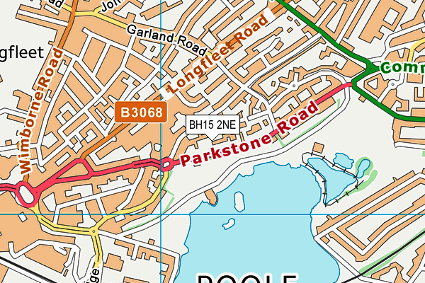 BH15 2NE map - OS VectorMap District (Ordnance Survey) BH15 2NE map - OS VectorMap District (Ordnance Survey)