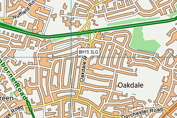 BH15 3LG map - OS VectorMap District (Ordnance Survey) BH15 3LG map - OS VectorMap District (Ordnance Survey)