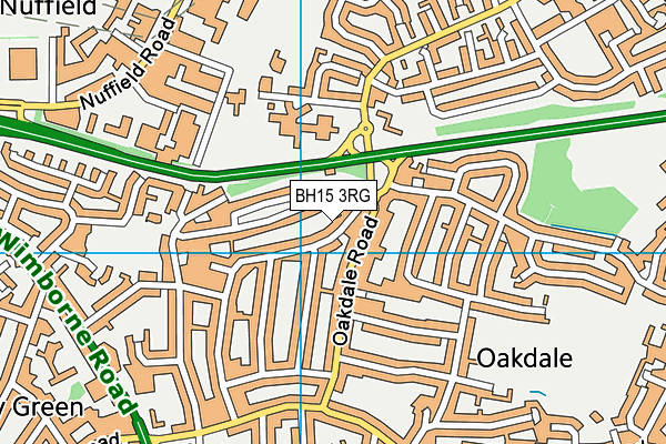 BH15 3RG map - OS VectorMap District (Ordnance Survey) BH15 3RG map - OS VectorMap District (Ordnance Survey)