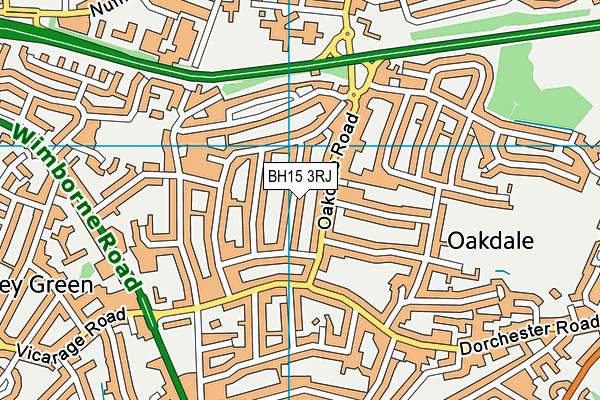 BH15 3RJ map - OS VectorMap District (Ordnance Survey) BH15 3RJ map - OS VectorMap District (Ordnance Survey)