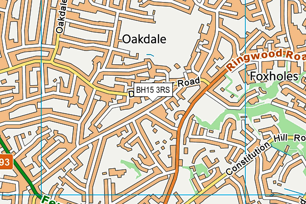 BH15 3RS map - OS VectorMap District (Ordnance Survey) BH15 3RS map - OS VectorMap District (Ordnance Survey)