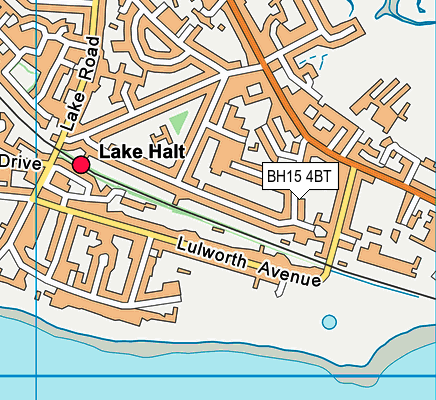 BH15 4BT map - OS VectorMap District (Ordnance Survey) BH15 4BT map - OS VectorMap District (Ordnance Survey)