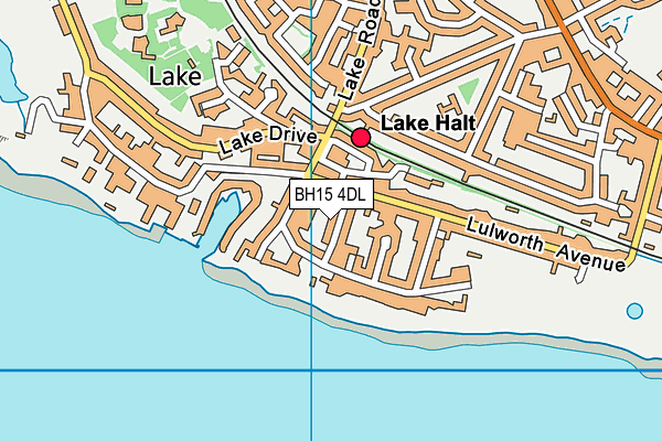 BH15 4DL map - OS VectorMap District (Ordnance Survey) BH15 4DL map - OS VectorMap District (Ordnance Survey)
