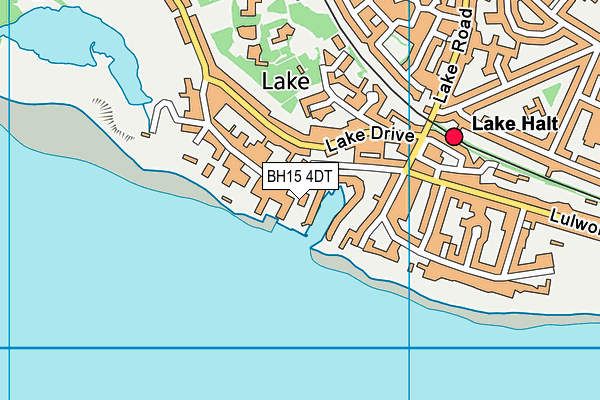 BH15 4DT map - OS VectorMap District (Ordnance Survey) BH15 4DT map - OS VectorMap District (Ordnance Survey)