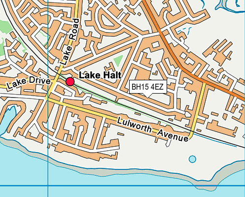 BH15 4EZ map - OS VectorMap District (Ordnance Survey) BH15 4EZ map - OS VectorMap District (Ordnance Survey)