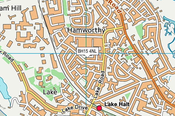 BH15 4NL map - OS VectorMap District (Ordnance Survey) BH15 4NL map - OS VectorMap District (Ordnance Survey)