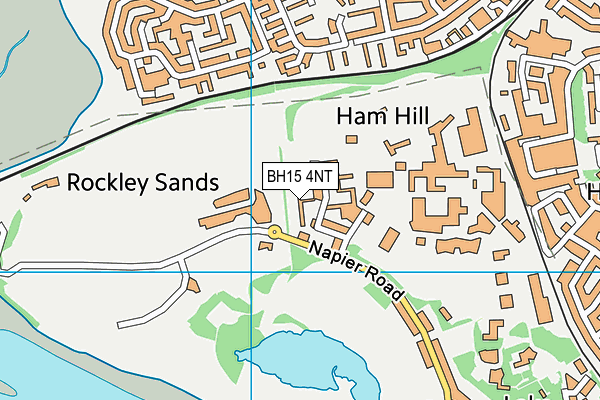 BH15 4NT map - OS VectorMap District (Ordnance Survey) BH15 4NT map - OS VectorMap District (Ordnance Survey)