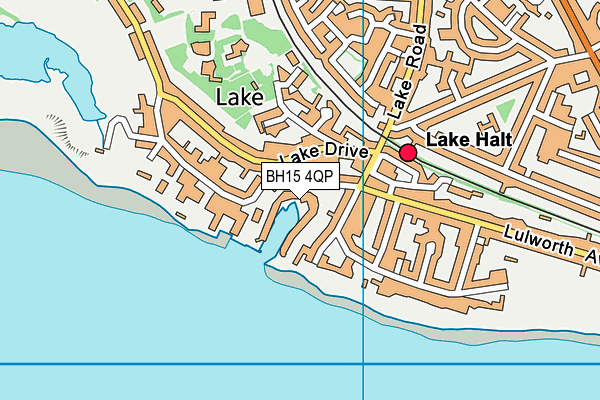 BH15 4QP map - OS VectorMap District (Ordnance Survey) BH15 4QP map - OS VectorMap District (Ordnance Survey)