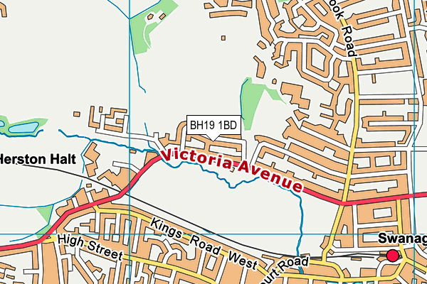 BH19 1BD map - OS VectorMap District (Ordnance Survey) BH19 1BD map - OS VectorMap District (Ordnance Survey)