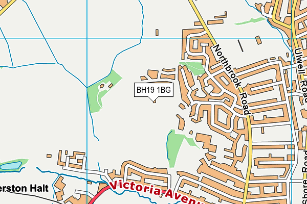 BH19 1BG map - OS VectorMap District (Ordnance Survey) BH19 1BG map - OS VectorMap District (Ordnance Survey)