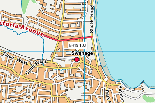 BH19 1DJ map - OS VectorMap District (Ordnance Survey) BH19 1DJ map - OS VectorMap District (Ordnance Survey)