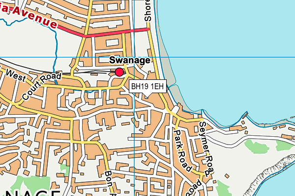 BH19 1EH map - OS VectorMap District (Ordnance Survey) BH19 1EH map - OS VectorMap District (Ordnance Survey)