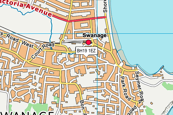BH19 1EZ map - OS VectorMap District (Ordnance Survey) BH19 1EZ map - OS VectorMap District (Ordnance Survey)