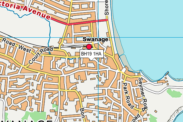BH19 1HA map - OS VectorMap District (Ordnance Survey) BH19 1HA map - OS VectorMap District (Ordnance Survey)