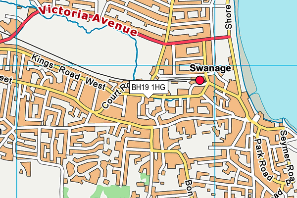 BH19 1HG map - OS VectorMap District (Ordnance Survey) BH19 1HG map - OS VectorMap District (Ordnance Survey)