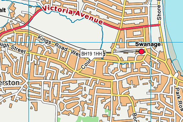 BH19 1HH map - OS VectorMap District (Ordnance Survey) BH19 1HH map - OS VectorMap District (Ordnance Survey)