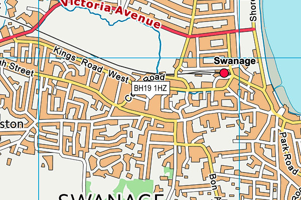BH19 1HZ map - OS VectorMap District (Ordnance Survey) BH19 1HZ map - OS VectorMap District (Ordnance Survey)