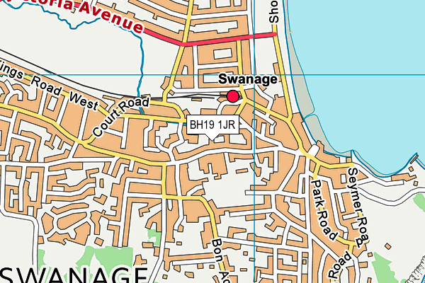 BH19 1JR map - OS VectorMap District (Ordnance Survey) BH19 1JR map - OS VectorMap District (Ordnance Survey)