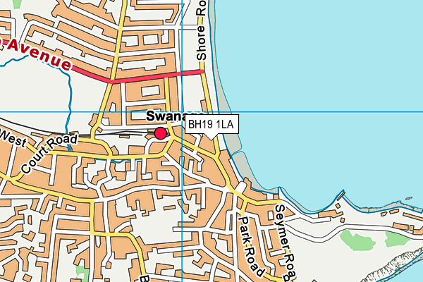 BH19 1LA map - OS VectorMap District (Ordnance Survey) BH19 1LA map - OS VectorMap District (Ordnance Survey)