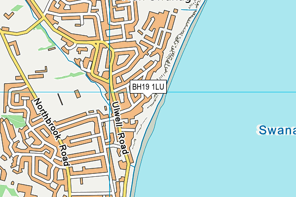 BH19 1LU map - OS VectorMap District (Ordnance Survey) BH19 1LU map - OS VectorMap District (Ordnance Survey)